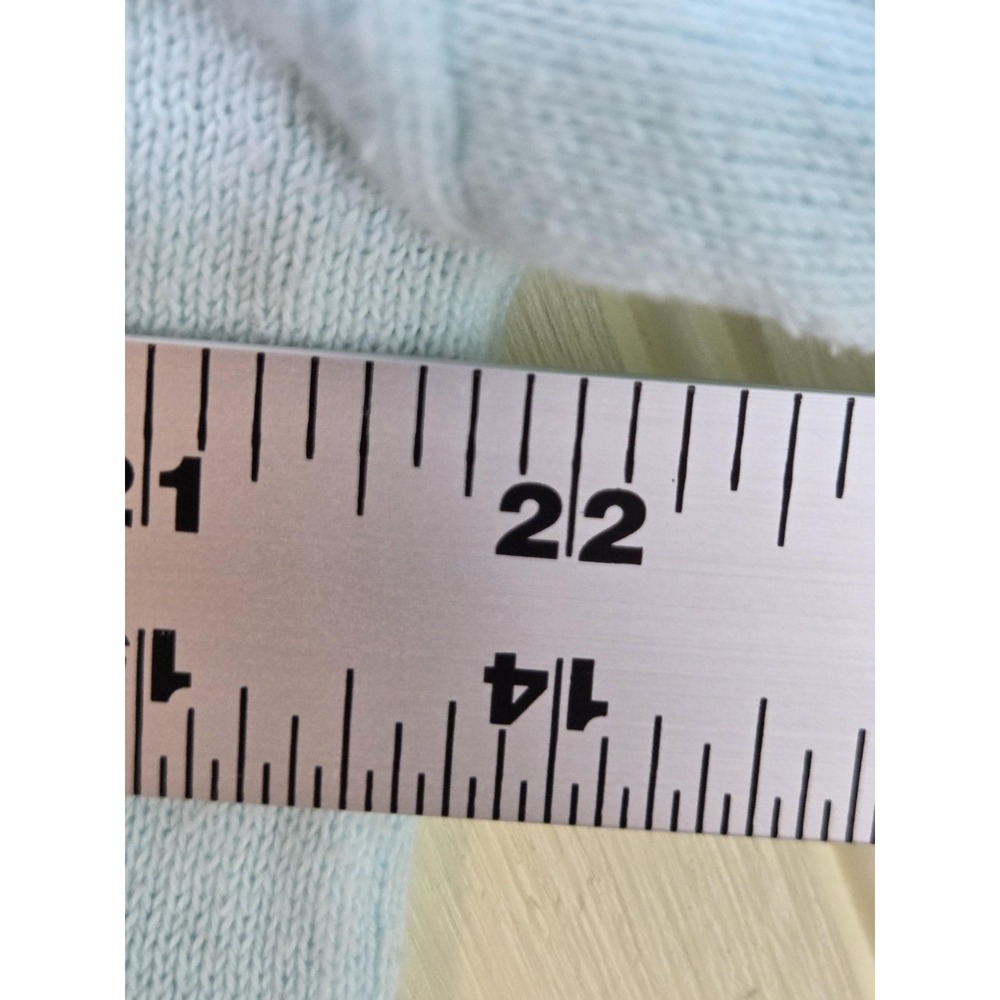 Lilly‎ Pulitzer Sweater Womens XS Blue Pineapple Sequin Side Button Pullover - Picture 8 of 9